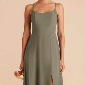 Birdy Grey Amy Chiffon Dress - Moss Green× 1 M